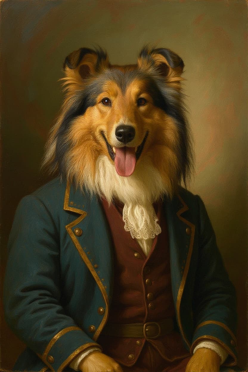 The Atelier · Shetland Sheepdog