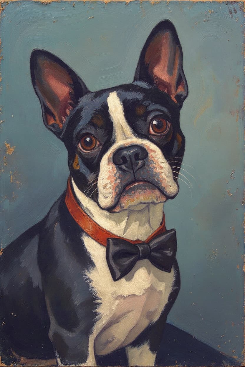 The Oil · Boston Terrier